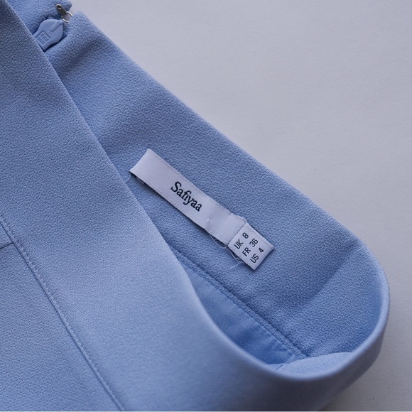 NWOT Safiyaa Crepe Pencil Skirt Size 4 - Picture 13 of 16